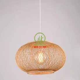 ĐÈN THẢ MÂY TRE KD005