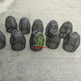 ĐÈN THẢ MÂY TRE ĐAN KD054