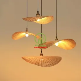 ĐÈN THẢ MÂY TRE KD016