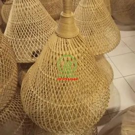 ĐÈN NƠM MÂY TRE ĐAN KD011