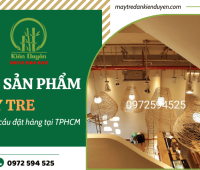 Đan sản phẩm nội thất từ mây tre theo yêu cầu đặt hàng tại TPHCM