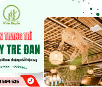 Top các loại đèn trang trí mây tre đan được ưa chuộng nhất hiện nay 