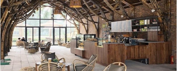THI CÔNG MÂY TRE ĐAN COFFEE