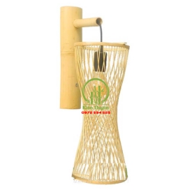 ĐÈN ỐP TƯỜNG MÂY TRE KD008