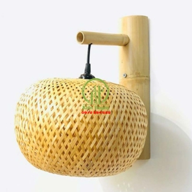 ĐÈN ỐP TƯỜNG MÂY TRE KD003