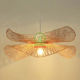 ĐÈN THẢ MÂY TRE KD014