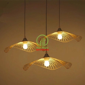 ĐÈN THẢ MÂY TRE KD012