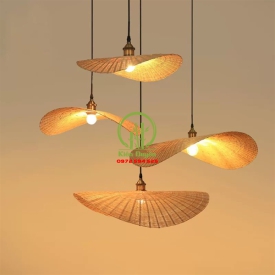 ĐÈN THẢ MÂY TRE KD016