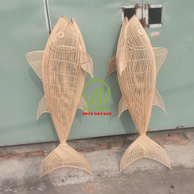 ĐÈN CON CÁ MÂY TRE ĐAN KD81