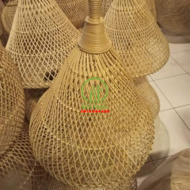 ĐÈN NƠM MÂY TRE ĐAN KD011