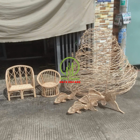 GHẾ MAY TRE ĐAN KD0S2