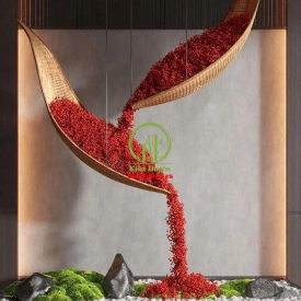 THUYỀN MÂY TRE ĐAN TRANG TRÍ