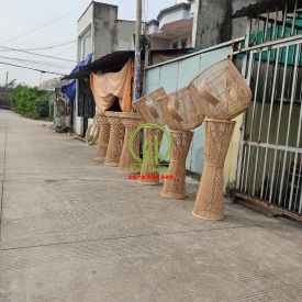 ĐÈN LY MÂY TRE ĐAN KD04