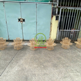 ĐÈN MÂY TRE ĐAN TRANG TRÍ KD035