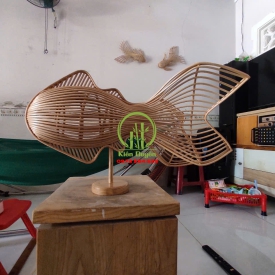 ĐÈN CON CÁ MÂY TRE ĐAN KD09