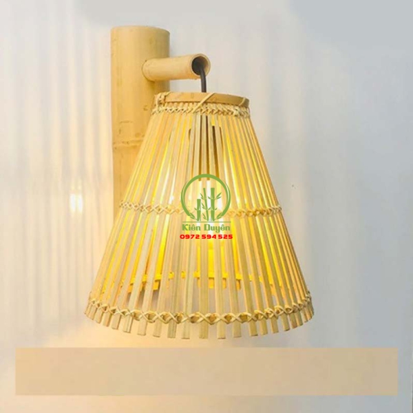 ĐÈN ỐP TƯỜNG MÂY TRE KD010