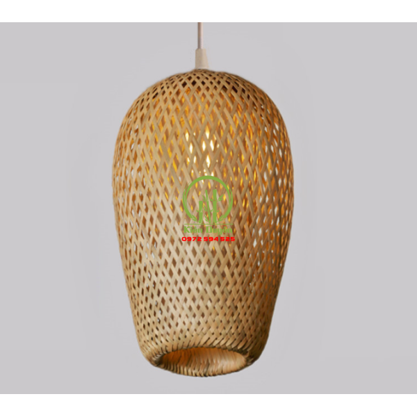 ĐÈN THẢ MÂY TRE KD003