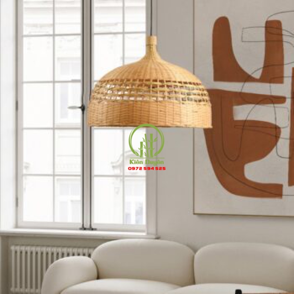 ĐÈN THẢ MÂY TRE KD013