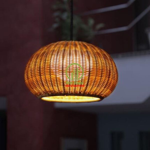 ĐÈN THẢ MÂY TRE KD019