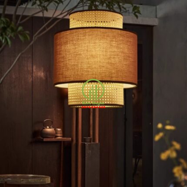 ĐÈN THẢ MÂY TRE KD023
