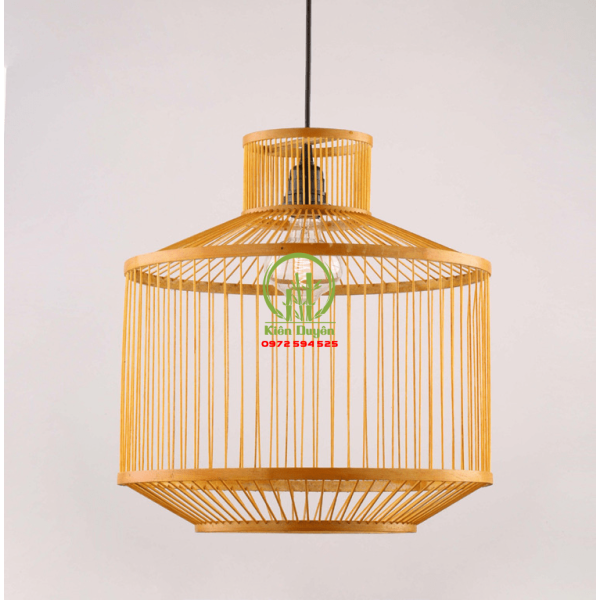 ĐÈN THẢ MÂY TRE KD004