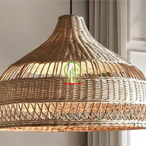 ĐÈN THẢ MÂY TRE ĐAN KD520