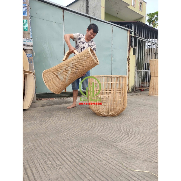 ĐÈN LY MÂY TRE ĐAN KD06